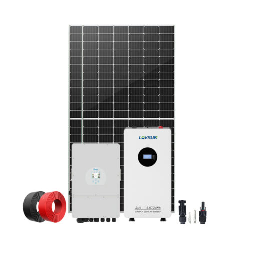 Hybrid EU Standard Solar System Kit 5~50kw